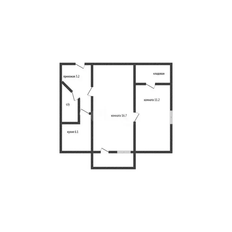 2-комнатная квартира: Краснодар, улица Стасова, 21 (42 м) - Фото 0