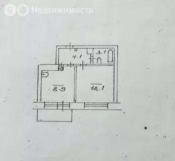 1-комнатная квартира: Находка, Советская улица, 7А (30 м) - Фото 0