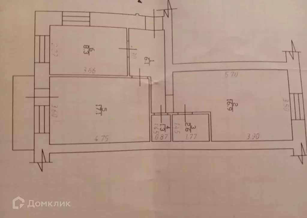 Продаётся 2-к квартира, 52.4 м - Фото 1