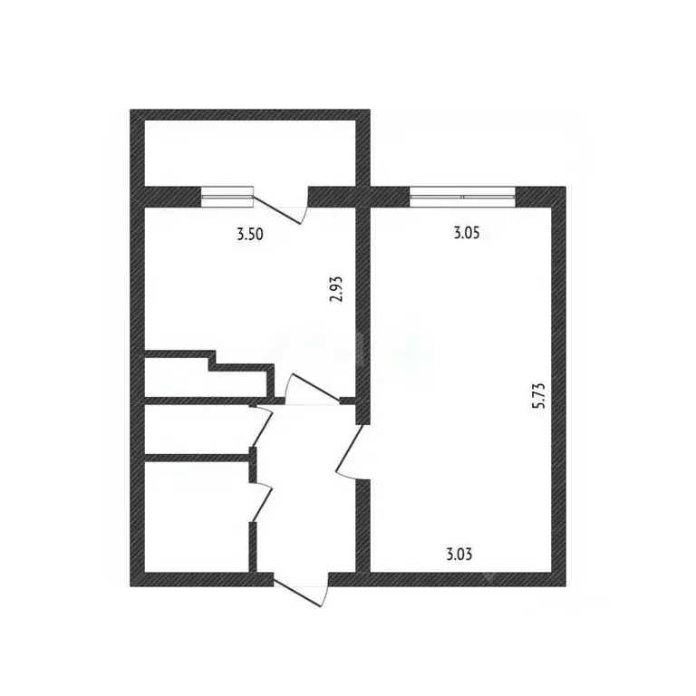 1-к кв. Белгородская область, Белгородский район, Разумное рп ул. ... - Фото 1