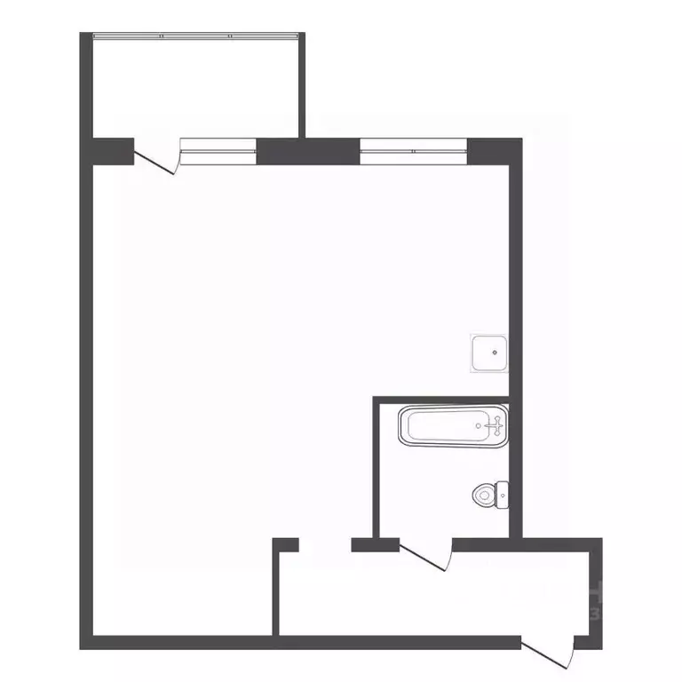 1-к кв. Красноярский край, Красноярск имени газеты Красноярский ... - Фото 2