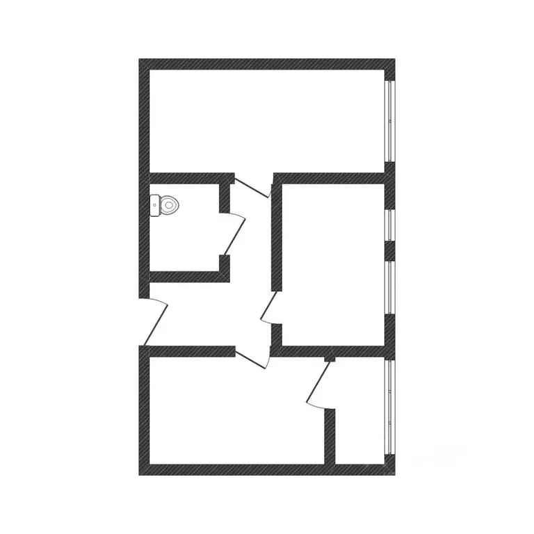 2-к кв. Тюменская область, Тюмень ул. Вьюжная, 13 (59.4 м) - Фото 2