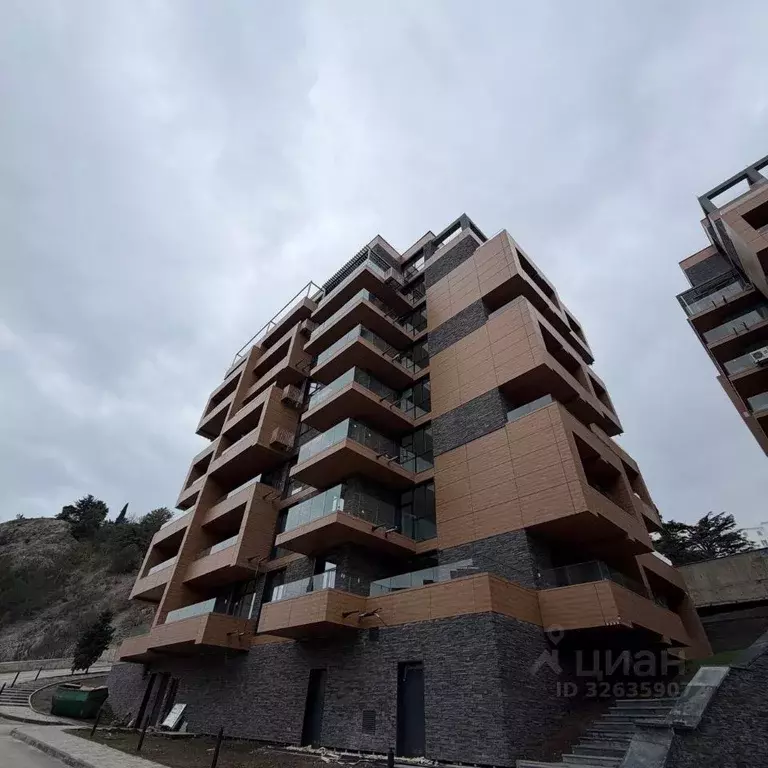 1-к кв. Крым, Ялта муниципальный округ, Гурзуф пгт ул. Геологов, 7Б ... - Фото 0