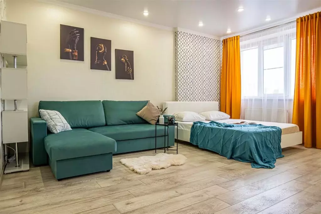 Студия Ставропольский край, Ставрополь ул. Доваторцев, 77к1 (35.6 м) - Фото 1