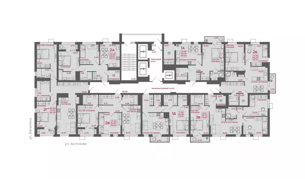 1-к кв. Пензенская область, Пенза Микрорайон Новобережье жилой ... - Фото 1