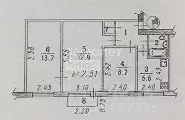 3-к кв. Омская область, Омск Городок Нефтяников мкр, ул. Энтузиастов, ... - Фото 2