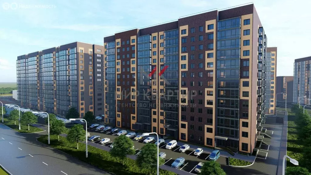 1-комнатная квартира: Абакан, улица Генерала Тихонова, 3 (25.6 м) - Фото 2