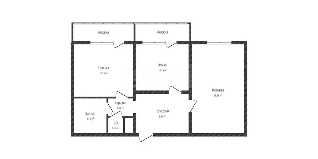 2-комнатная квартира: Краснодар, улица Димитрова, 3/2 (56.2 м) - Фото 0