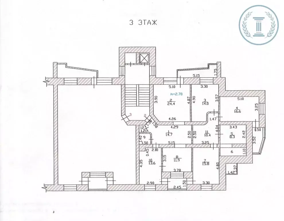 4-к кв. Хакасия, Абакан ул. Вяткина, 45 (140.0 м) - Фото 0