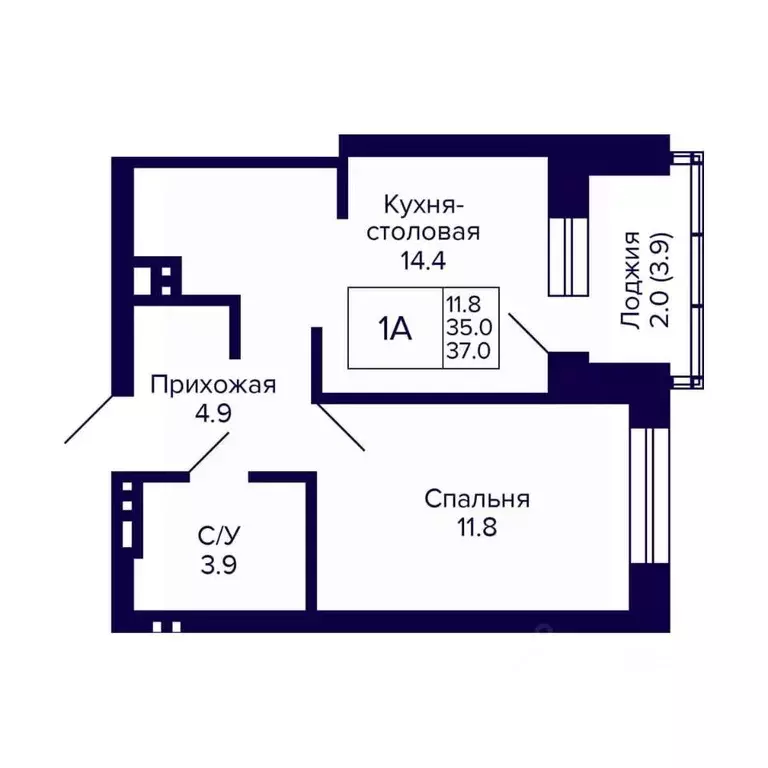 1-к кв. Новосибирская область, Новосибирск Сподвижники жилой комплекс ... - Фото 0