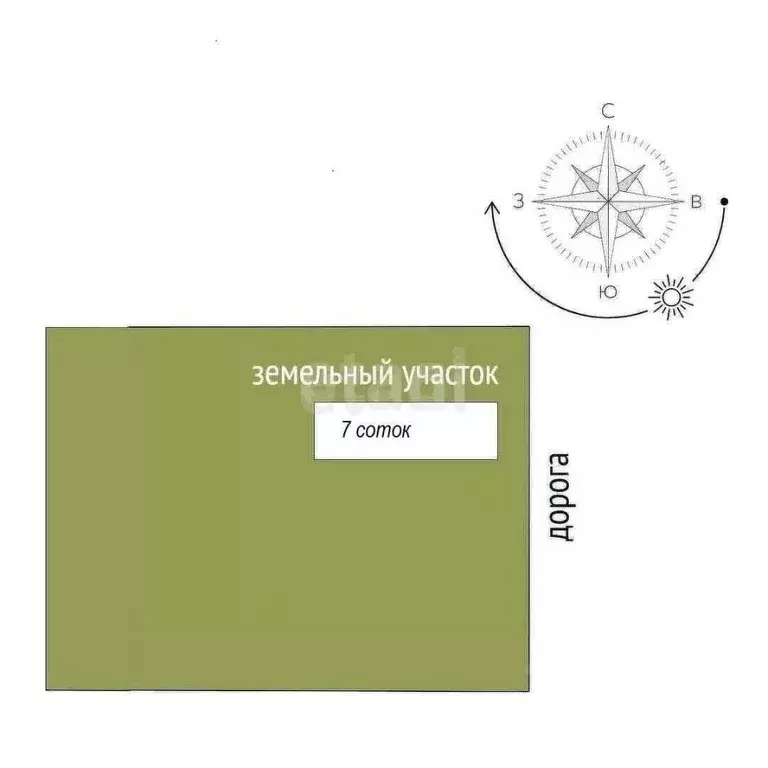 Участок в Крым, Евпатория городской округ, Заозерное пгт ул. ... - Фото 2
