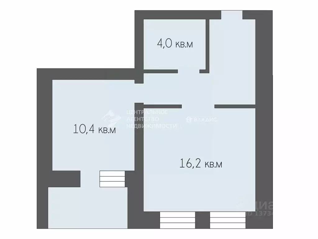 1-к кв. Рязанская область, Рязань Полевая ул., 80 (38.9 м) - Фото 1