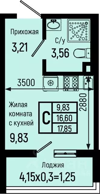 Студия Краснодарский край, Туапсинский муниципальный округ, с. Небуг ... - Фото 0