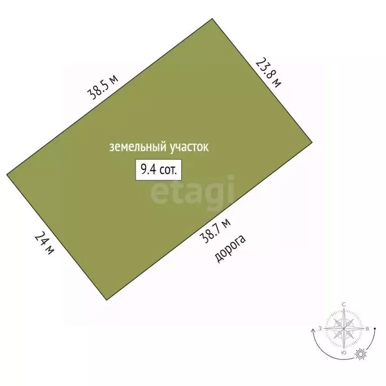 Участок в Крым, Феодосия ул. Казацкая (9.4 сот.) - Фото 2