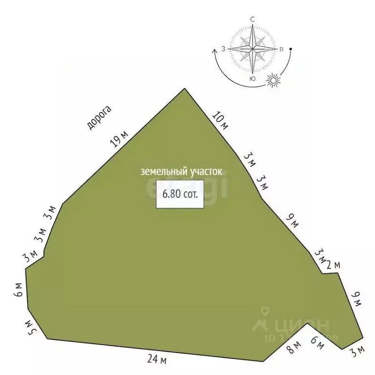 Участок в Крым, Ялта муниципальный округ, Краснокаменка пгт ул. ... - Фото 2