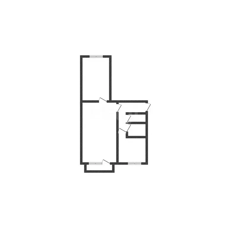 2-комнатная квартира: Абакан, Торговая улица, 22 (45 м) - Фото 1