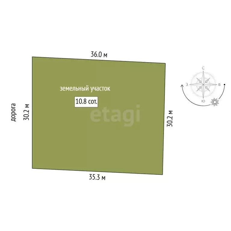 Дом в Тюмень, садовое товарищество Поле Чудес-2, Садовая улица (52 м) - Фото 1