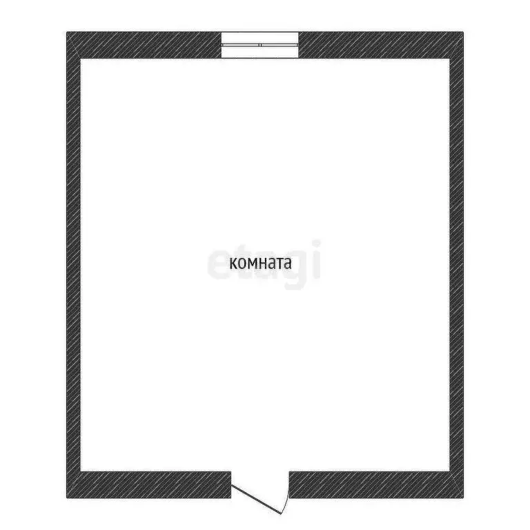 1к в -комнатной квартире (18.6 м) - Фото 1