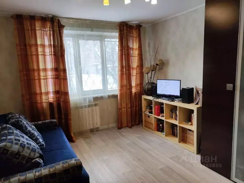 1-к кв. Новосибирская область, Новосибирск Линейная ул., 35/3 (34.0 м) - Фото 1