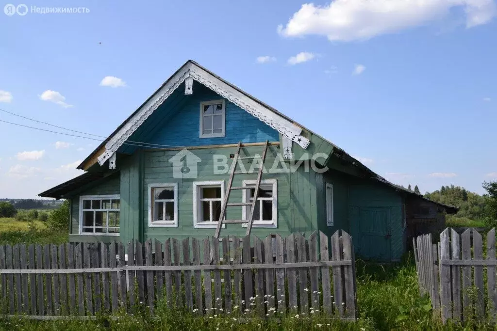 Дом в Вологодская область, Нюксенский муниципальный округ, деревня ... - Фото 1