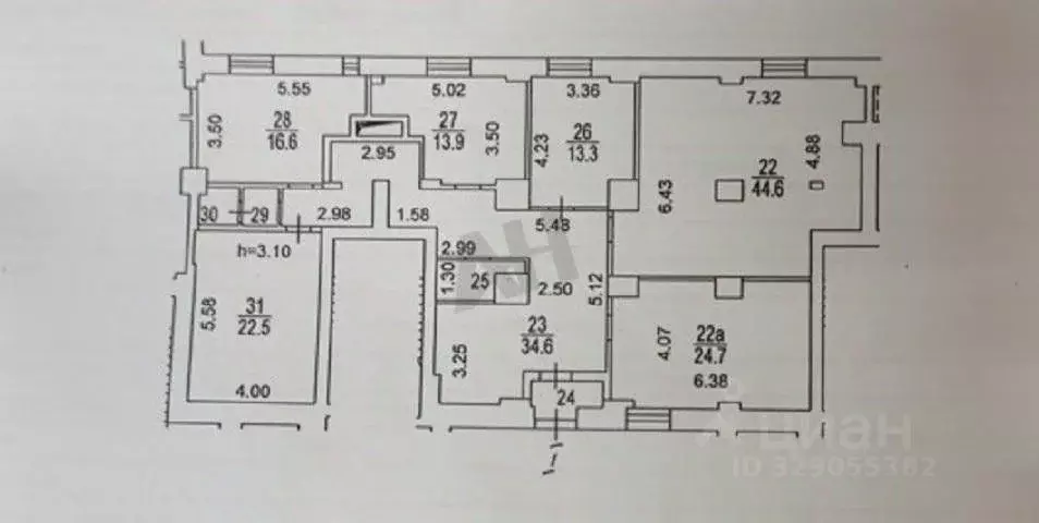 Помещение свободного назначения в Москва Перовское ш., 10к2 (179 м) - Фото 2