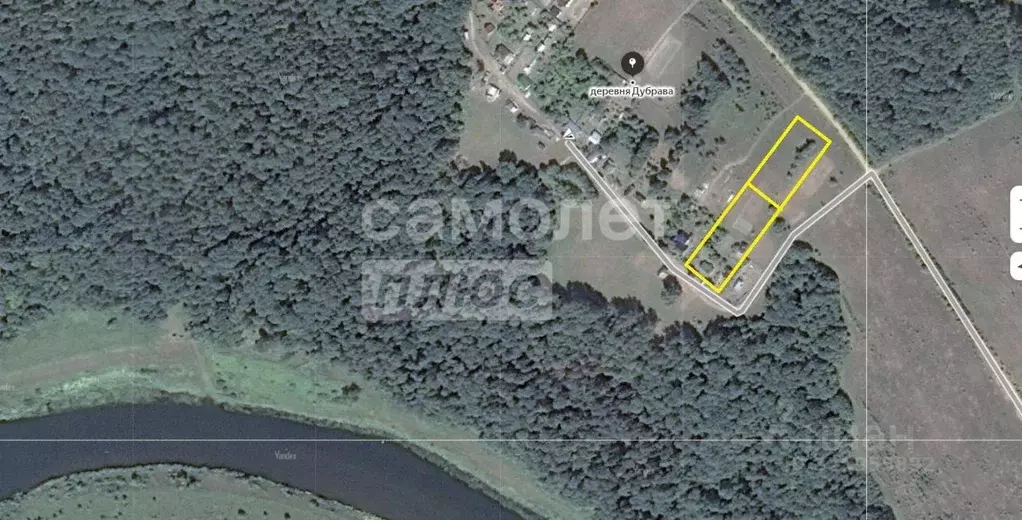 Участок в Калужская область, Дзержинский муниципальный округ, Угорское ... - Фото 1