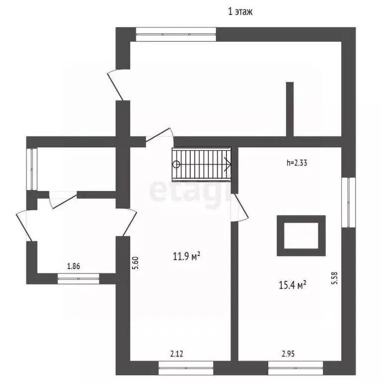 Дом в Вологодская область, Вашкинский муниципальный округ, д. Грикшино ... - Фото 2