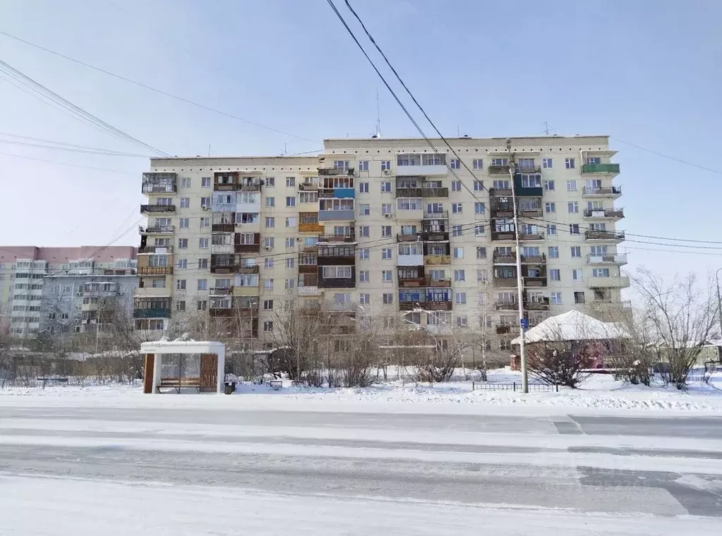 1-к кв. Саха (Якутия), Якутск ул. Кальвица, 1 (29.6 м) - Фото 0