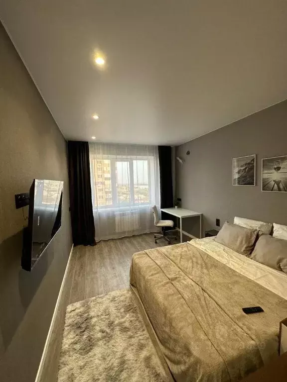 1-к кв. Ростовская область, Ростов-на-Дону Береговая ул., 117Бс7 (42.0 ... - Фото 1