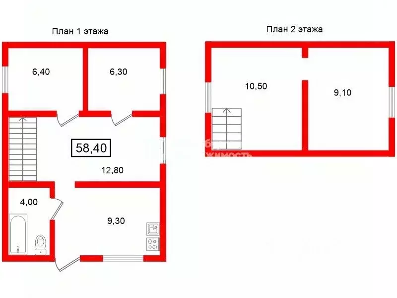Дом в Новгородская область, Окуловский район, Угловское городское ... - Фото 1