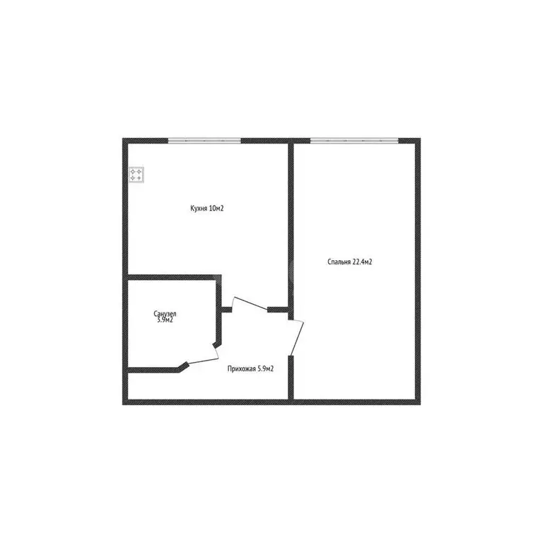 1-комнатная квартира: Краснодар, Агрохимическая улица, 85 (42.2 м) - Фото 0