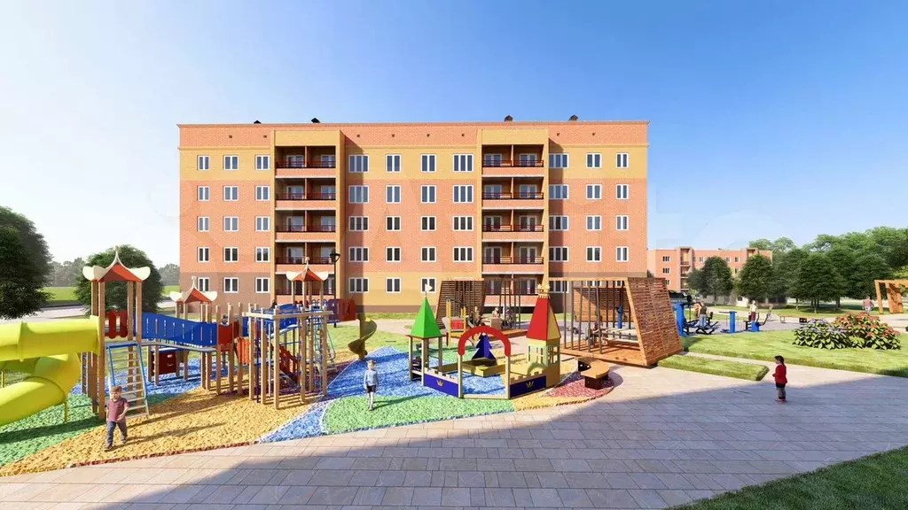 1-к. квартира, 36,8 м, 2/5 эт. - Фото 1