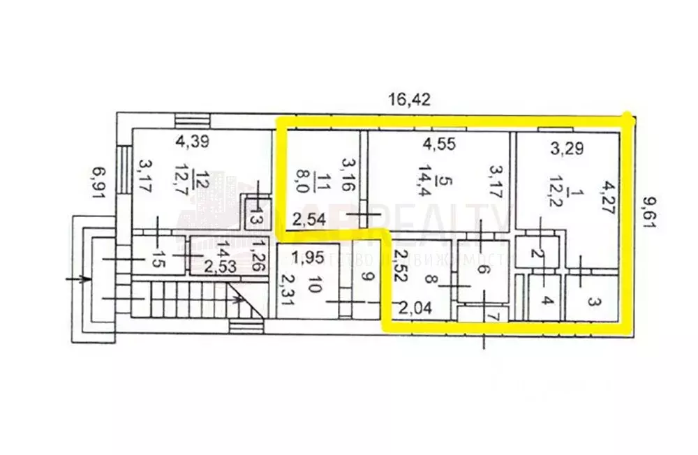 Помещение свободного назначения в Москва Вятская ул., 35С3 (48 м) - Фото 1