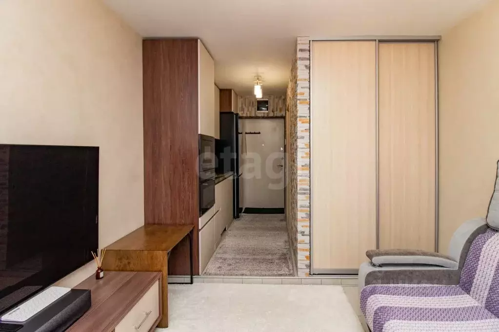 Студия Красноярский край, Красноярск Зеленая Роща мкр, ул. ... - Фото 1