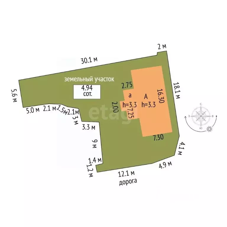 Дом в Крым, Бахчисарайский район, Каштановское с/пос, с. Шевченково ... - Фото 2