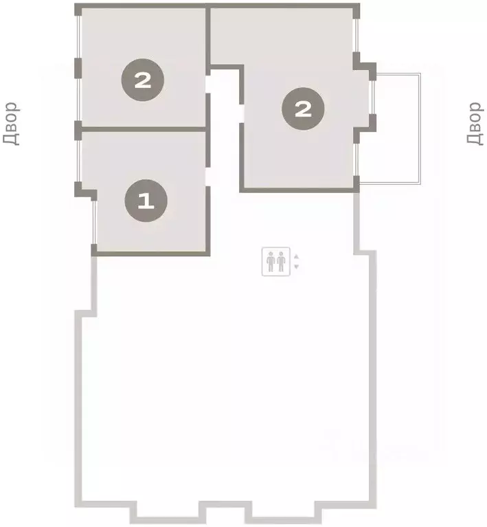 2-к кв. Ленинградская область, Ломоносовский район, Аннинское ... - Фото 2