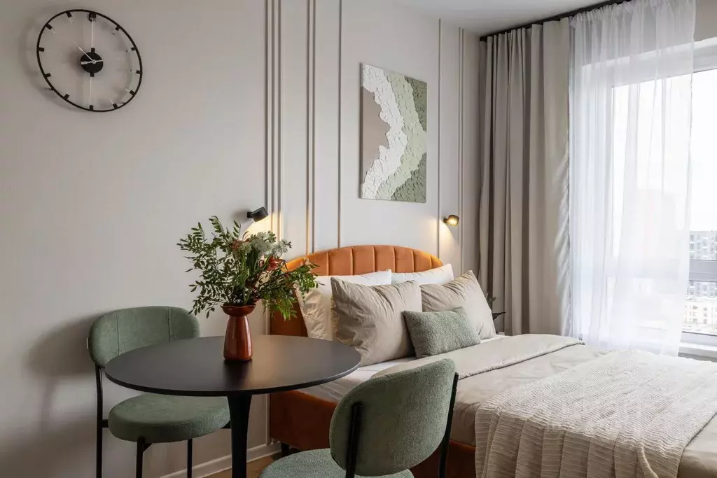 Студия Москва Саларьево Парк жилой комплекс, 68.4 (20.0 м) - Фото 1