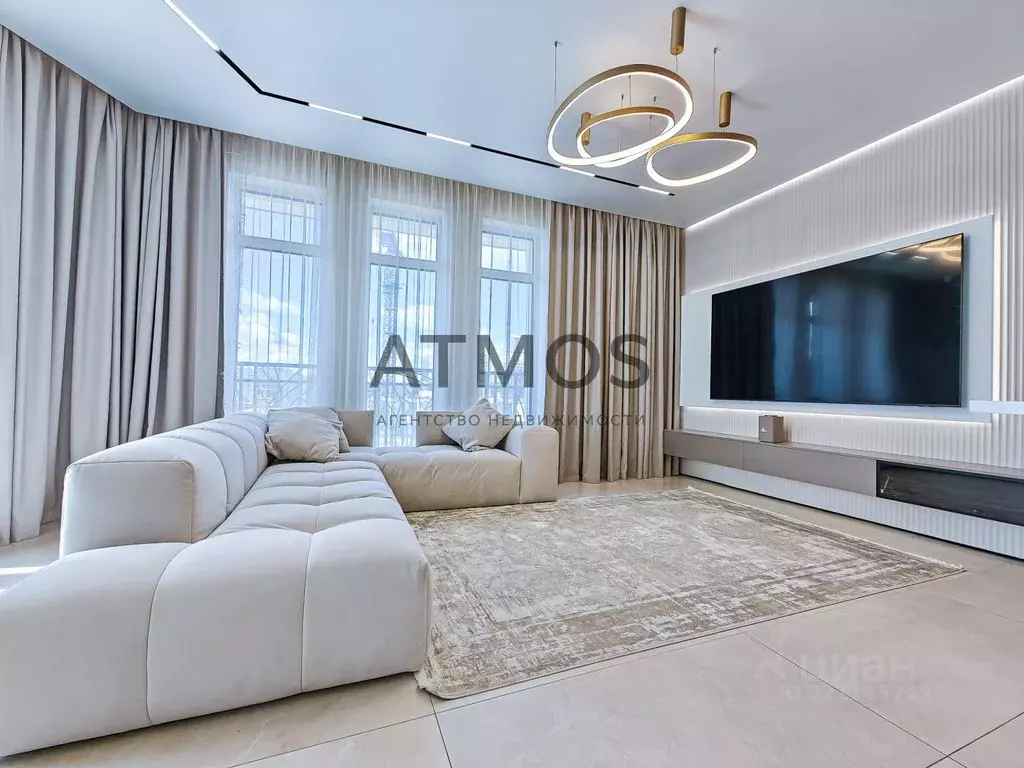 3-к кв. Новосибирская область, Новосибирск ул. Победы, 55/1 (101.0 м) - Фото 1