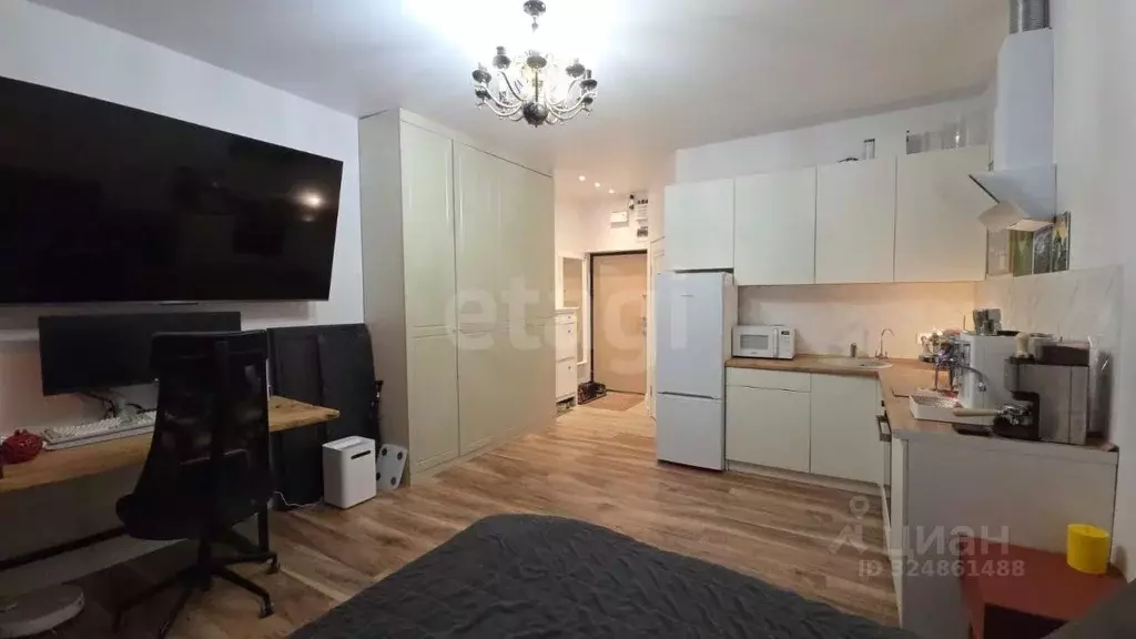 Студия Москва Родниковая ул., 30к1 (27.0 м) - Фото 1