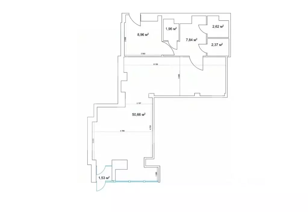 Помещение свободного назначения в Москва просп. Андропова, 30 (76 м) - Фото 1