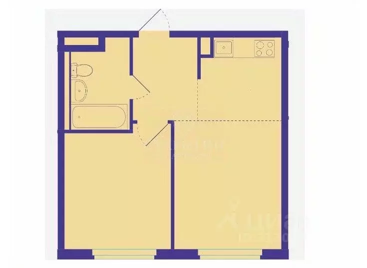 1-к кв. Московская область, Красногорск городской округ, Путилково пгт ... - Фото 2