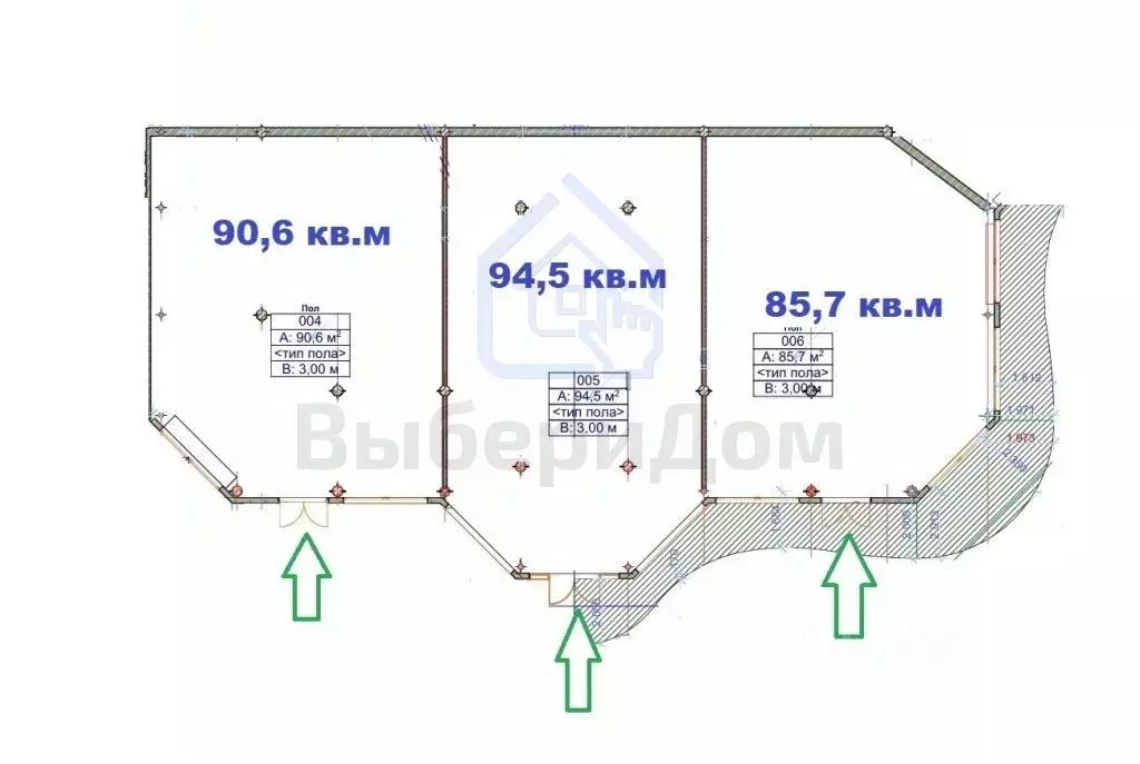 Помещение свободного назначения в Ивановская область, Иваново пл. ... - Фото 2