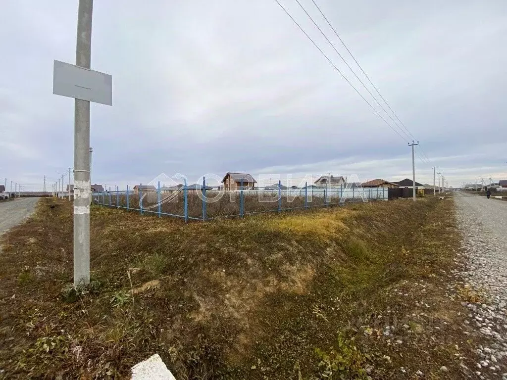 Участок в Тюменская область, Тюменский муниципальный округ, с. ... - Фото 1