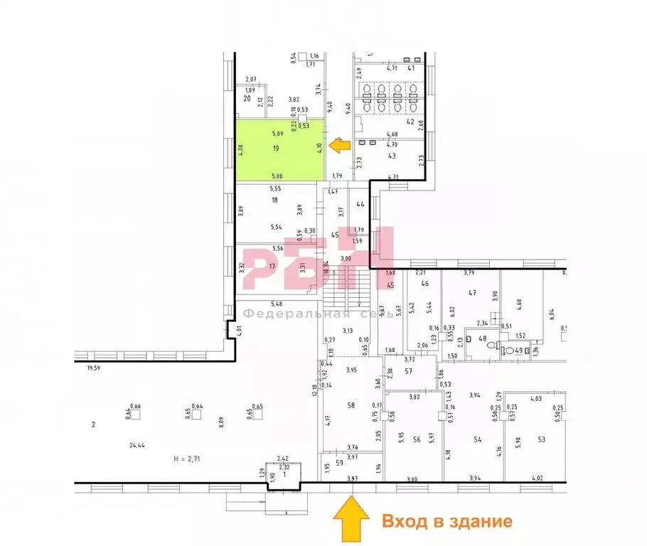 Офис в Свердловская область, Екатеринбург ул. Белинского, 34 (25 м) - Фото 1