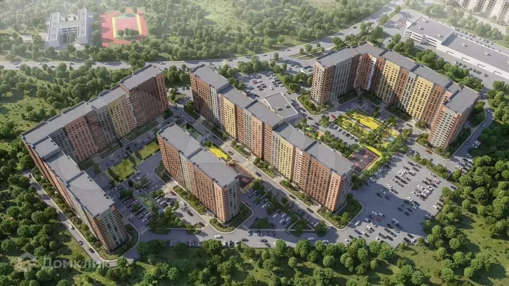 1-к. квартира, 30,7 м, 10/15 эт. - Фото 0