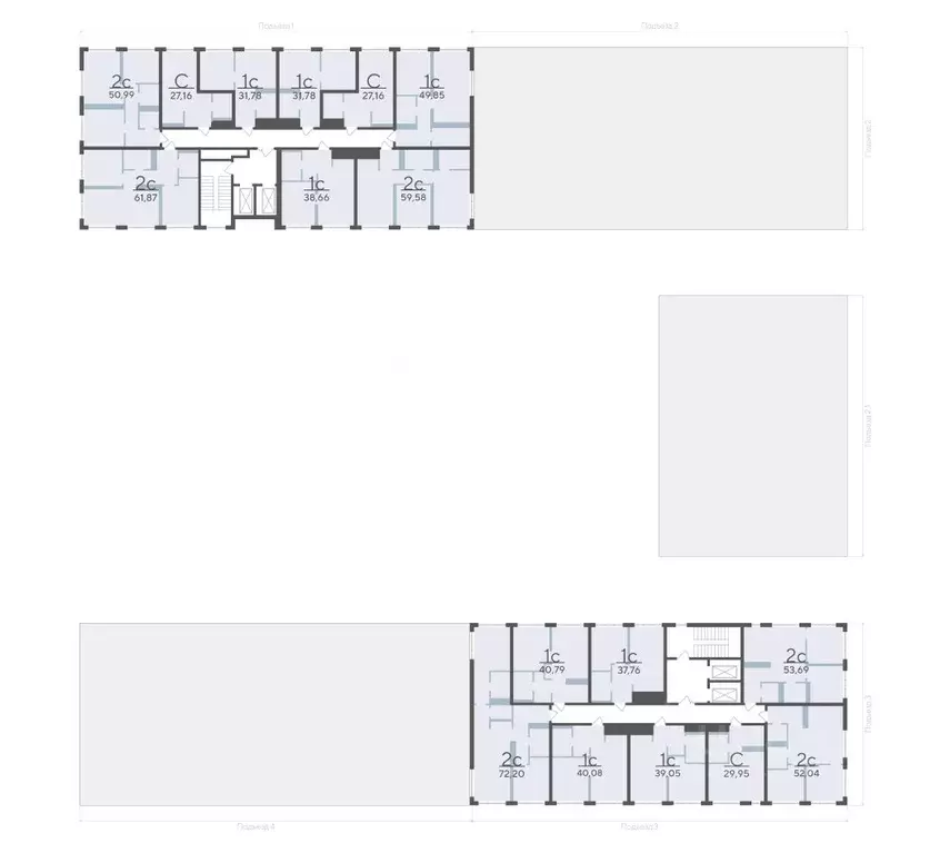 2-к кв. Тюменская область, Тюмень ул. Сергея Корепанова, 34 (72.2 м) - Фото 2