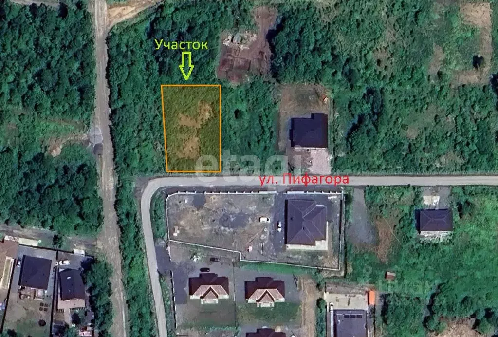 Участок в Сахалинская область, Южно-Сахалинск Эврика СНТ, 19 (10.4 ... - Фото 1