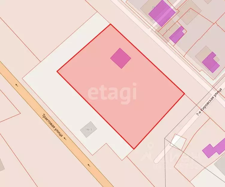 Участок в Иркутская область, Иркутск Трактовая ул. (28.7 сот.) - Фото 2