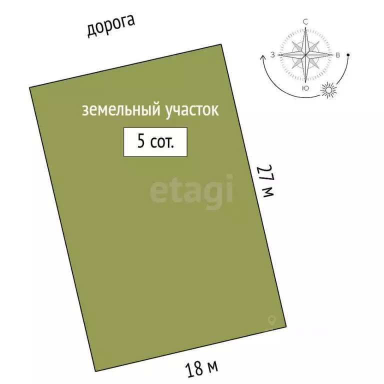 Участок в Ростовская область, Таганрог ул. Веры Рарий (5.0 сот.) - Фото 2