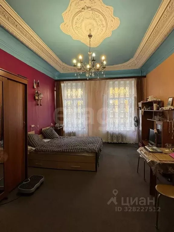 Комната Санкт-Петербург пер. Басков, 37-39 (25.0 м) - Фото 1